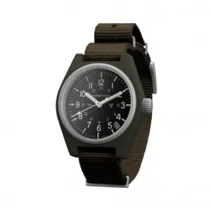 34mm Sage Green General Purpose Quartz Date (GPQ) Nylon DEFSTAN Watch
