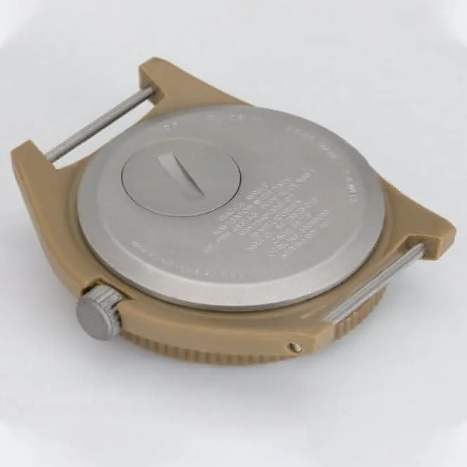 41mm Desert Tan Pilot's Navigator Date Nylon DEFSTAN Watch