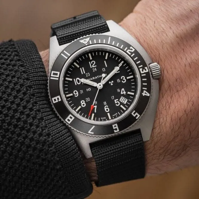 41mm Steel Navigator Date (SSNAV-D) Ballistic Nylon Watch