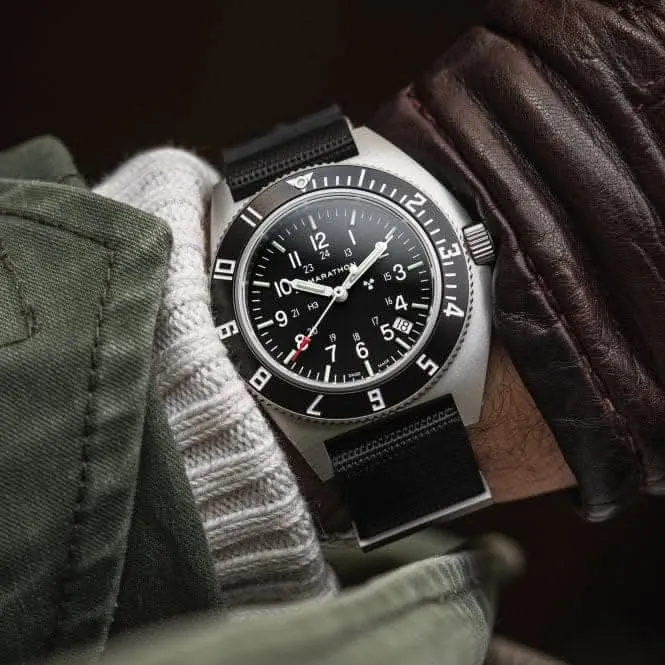 41mm Steel Navigator Date (SSNAV-D) Nylon DEFSTAN Watch