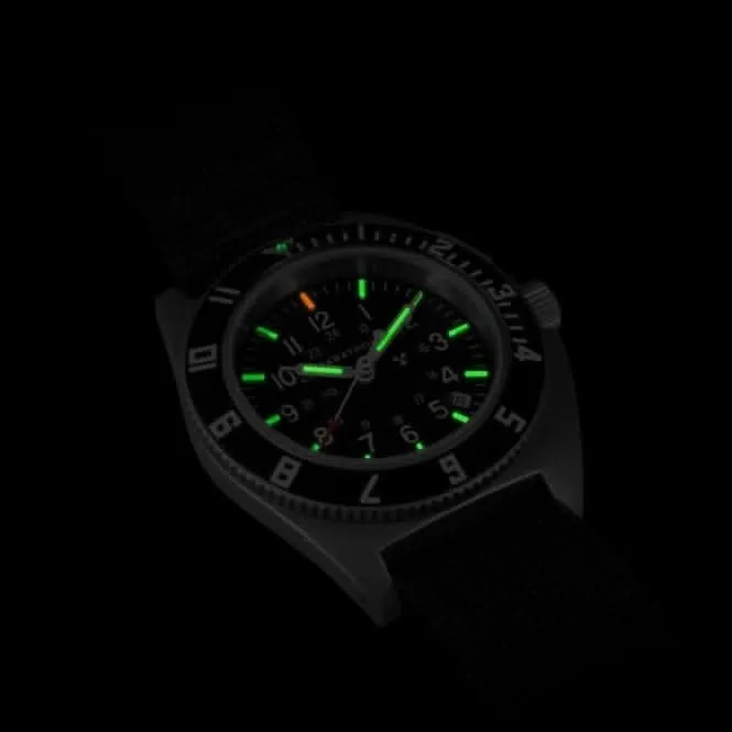 41mm Steel Navigator Date (SSNAV-D) Nylon DEFSTAN Watch