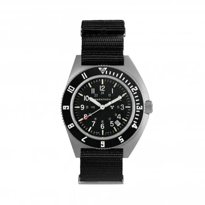 41mm Steel Navigator Date (SSNAV-D) Nylon DEFSTAN Watch