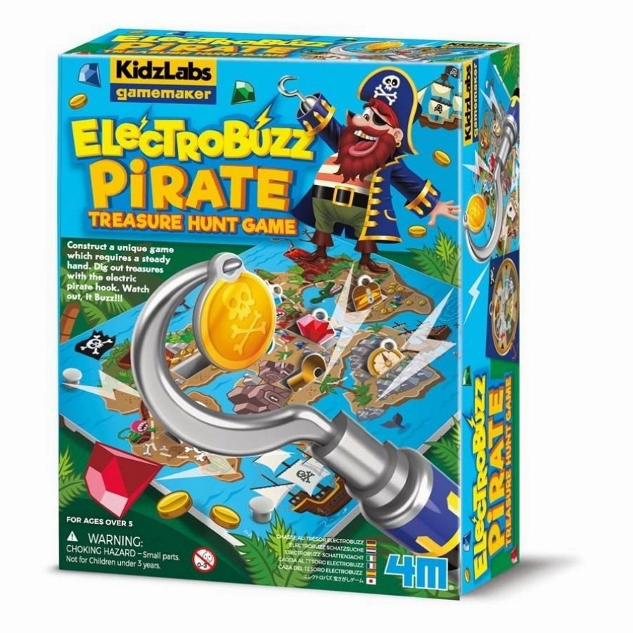 4M - KidzLabs Gamemaker: Electrobuzz Pirate Treasure Hunt