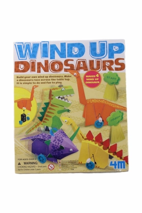 4M Wind Up Dinosaurs Set O/S