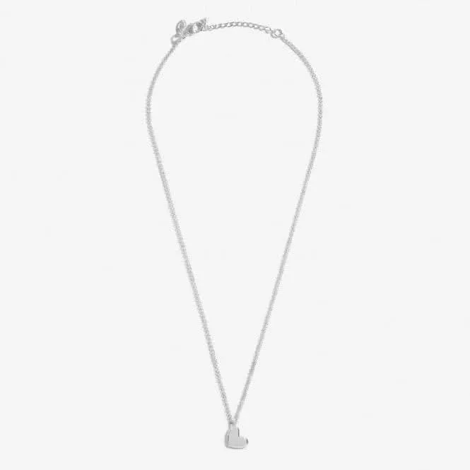 A Little Bridesmaid Silver Plated 46cm   5cm Necklace 6824 Joma Jewellery