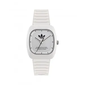 Adidas Retro Wave Two Bio-Ceramic White Unisex Watch AOSY24030