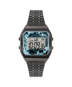 Adidas Unisex Digital Two Black Watch AOST24558