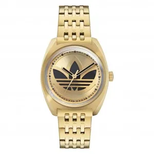Adidas Unisex Edition One Gold-Tone Watch AOFH23509