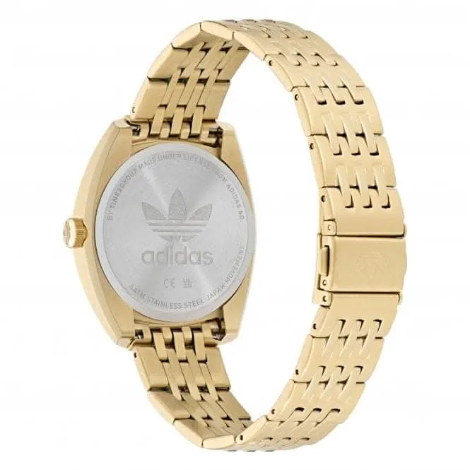 Adidas Unisex Edition One Gold-Tone Watch AOFH23509