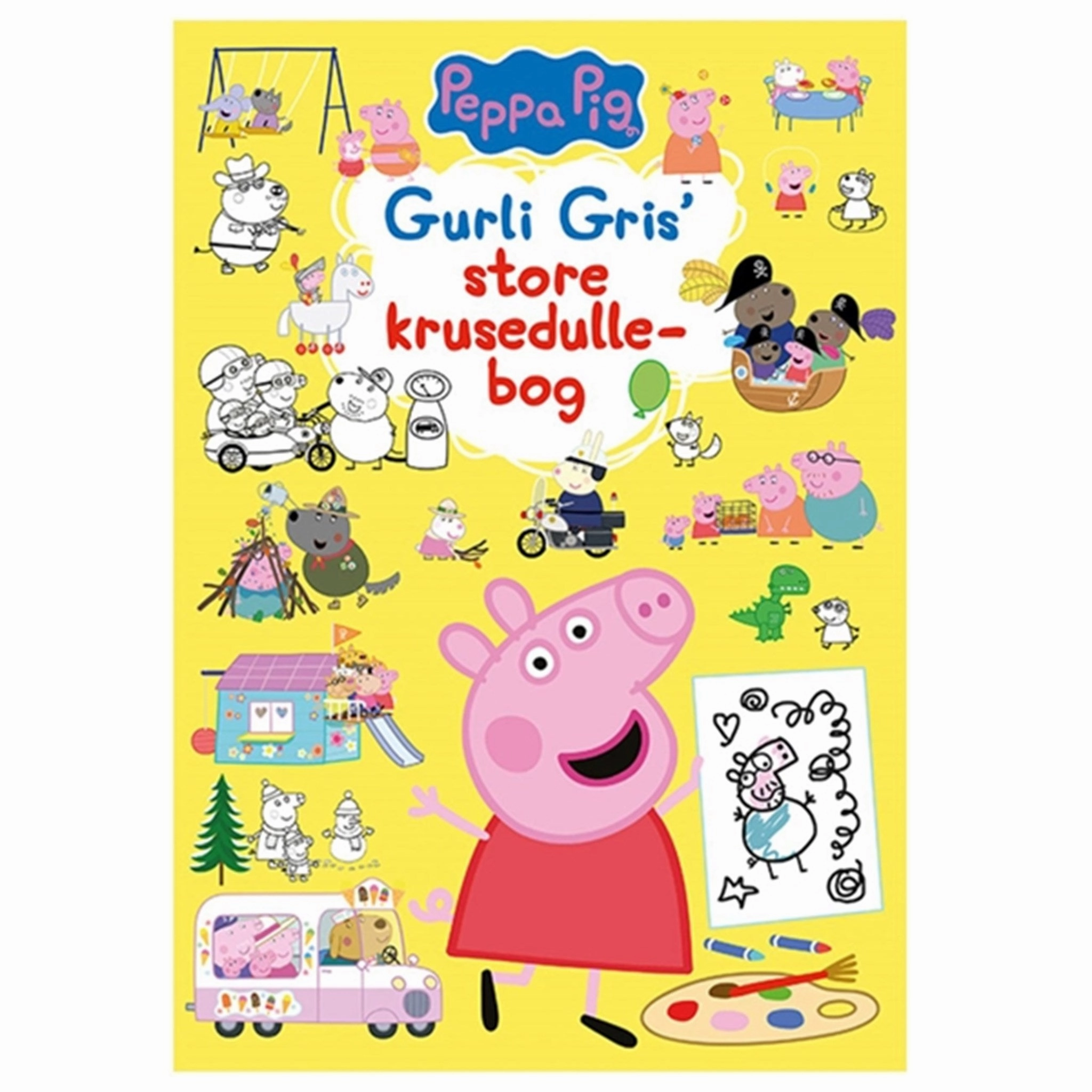 Alvilda Gurli Gris Store Krusedullebog