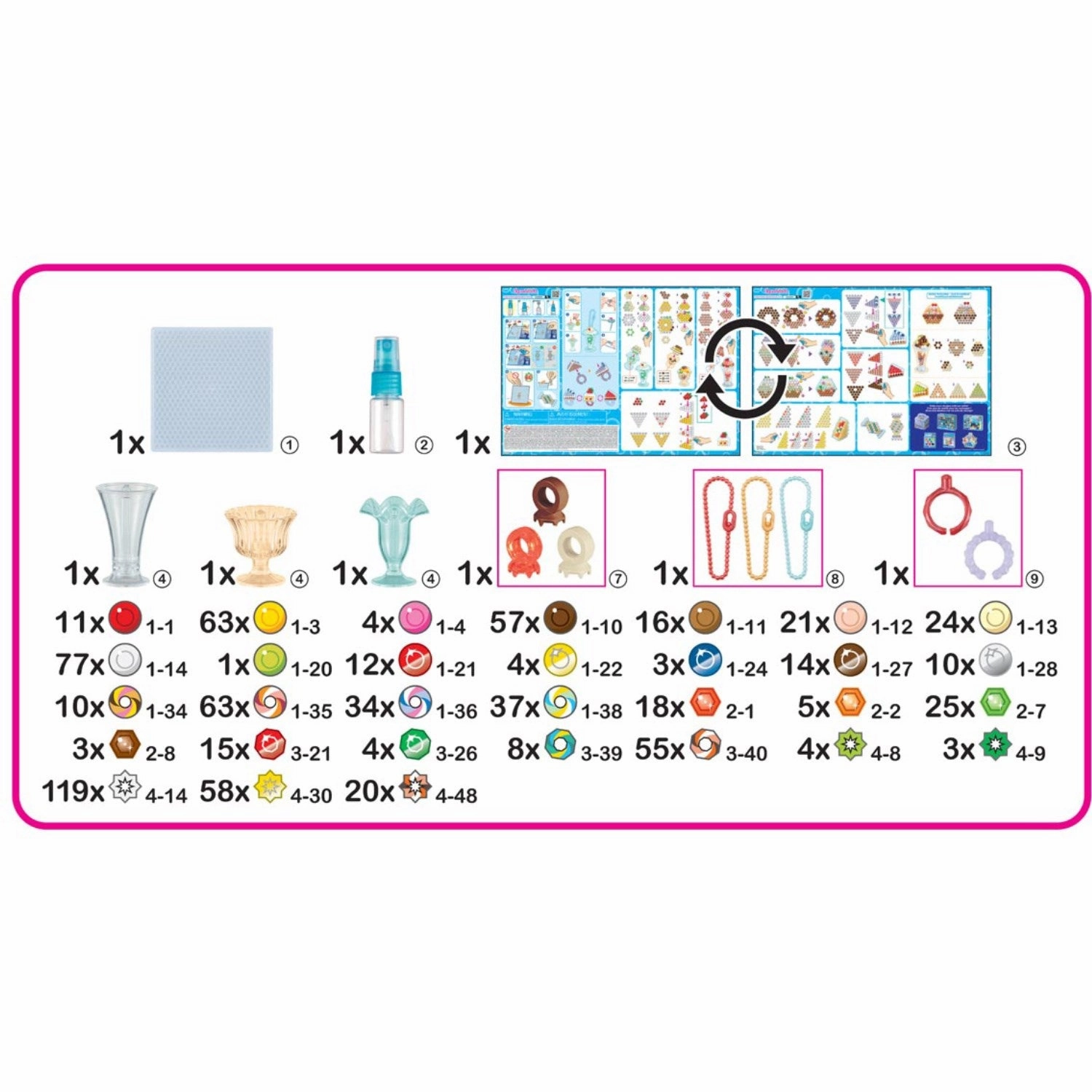 Aquabeads Sweets Accessory Craft Kit