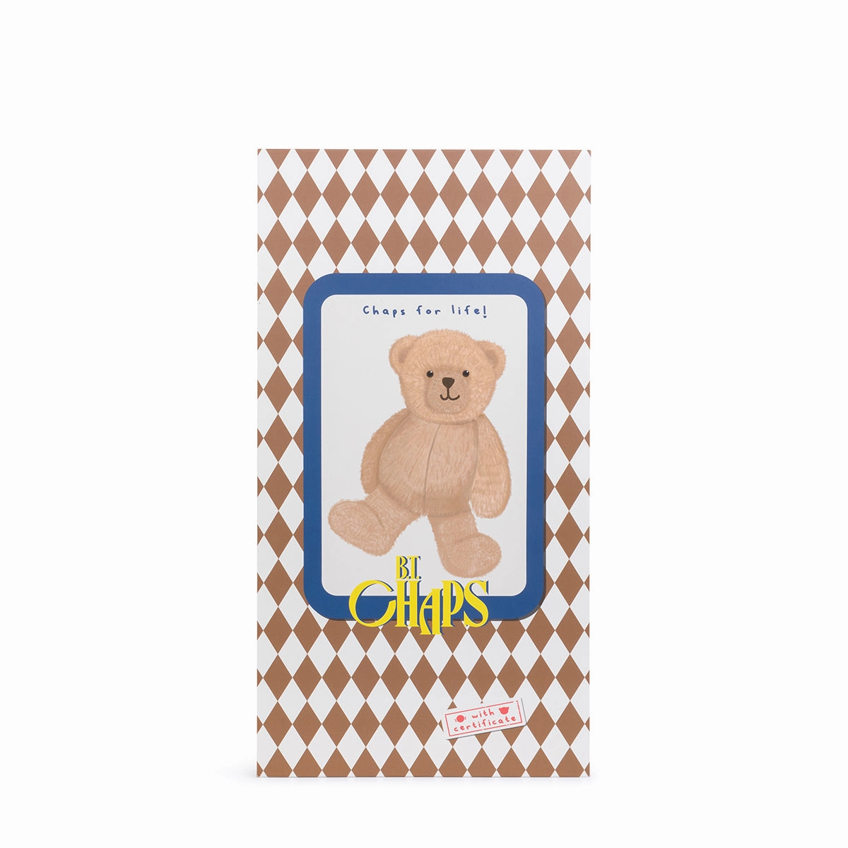 B.T. Chaps  Gus The Homie Bear in Giftbox - 25cm - 10"
