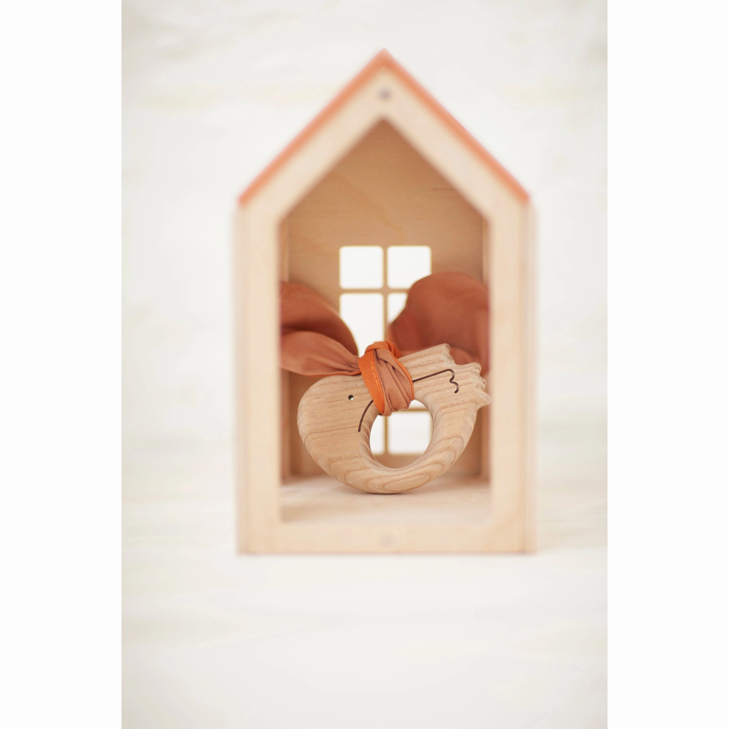 babai Wooden Teething Bar Birdie