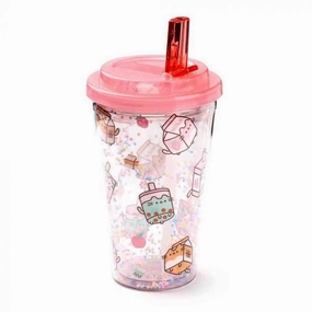 Babykids_Pusheen_Toys Pusheen Sips Double-walled Cup & Straw