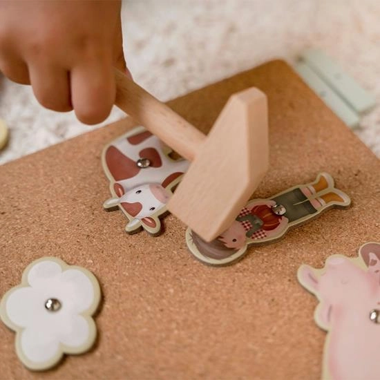 Babykids_Sebra Toys_Premium Quality Little Dutch, Tap Art Activity Set, Little Farm