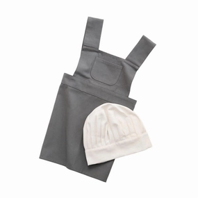 Babykids_Sebra Toys_Premium Quality Sebra, Chef Dress Up Set Grey