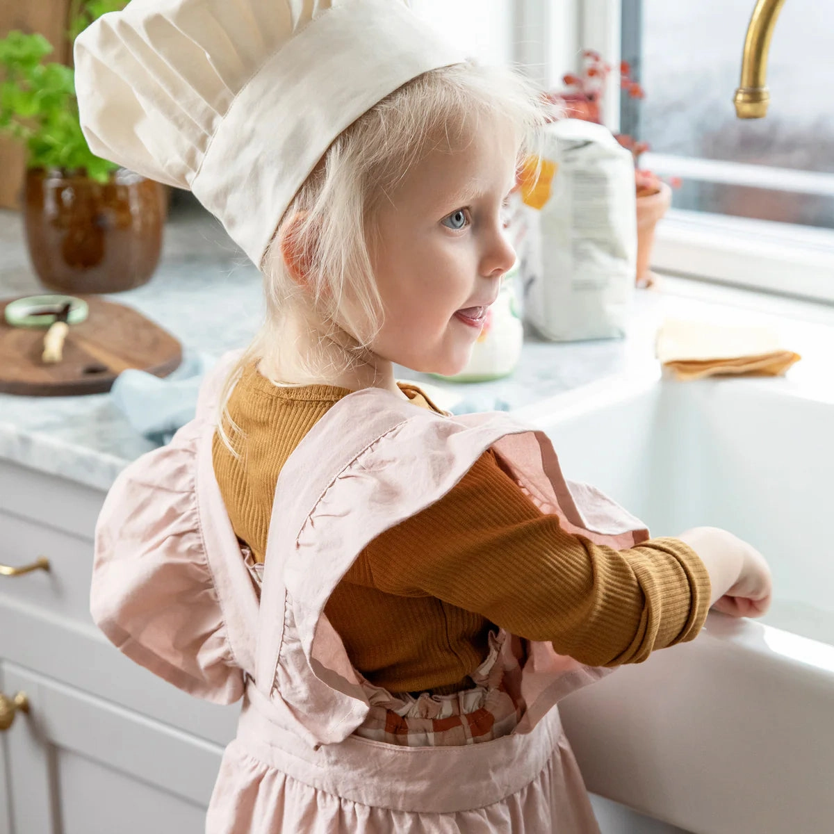 Babykids_Sebra Toys_Premium Quality Sebra, Chef Dress Up Set Pink