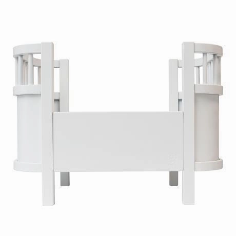 Babykids_Sebra Toys_Premium Quality Sebra, Dolls Bed, White