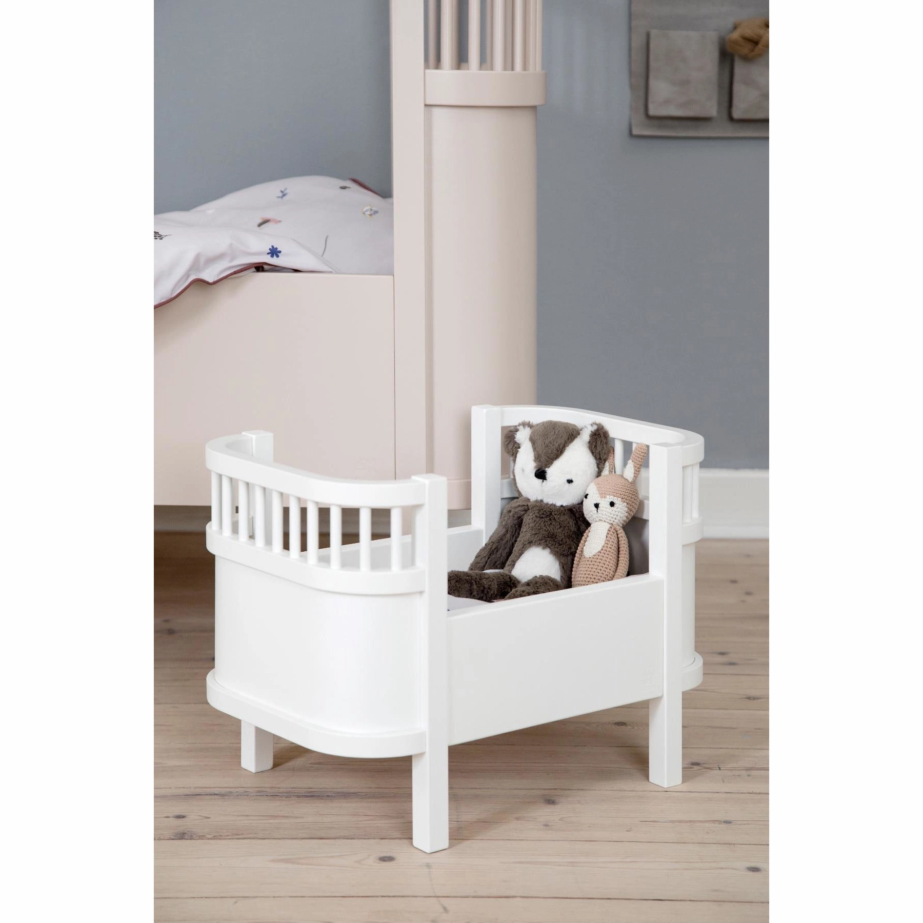 Babykids_Sebra Toys_Premium Quality Sebra, Dolls Bed, White