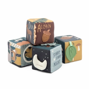 Babykids_Sebra Toys_Premium Quality Sebra, Fabric Blocks Nightfall