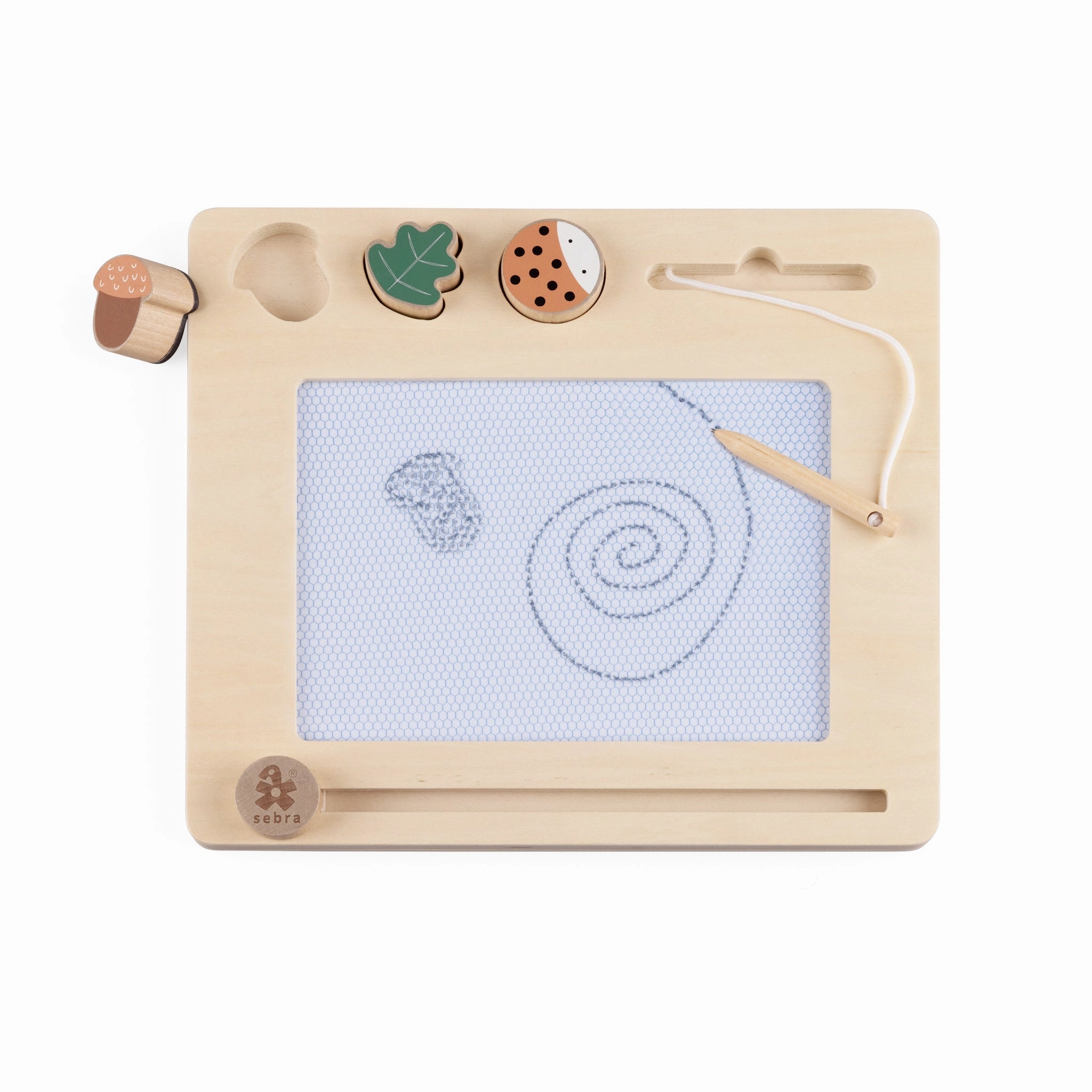 Babykids_Sebra Toys_Premium Quality Sebra, Magnetic Drawing Board, FSC