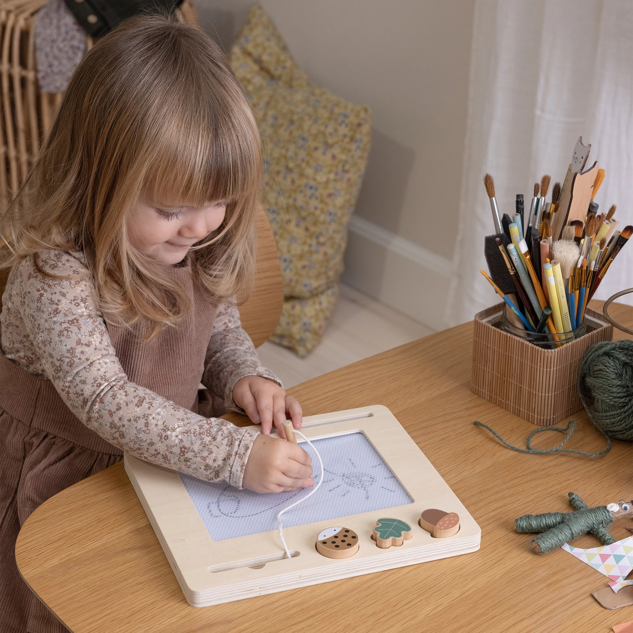Babykids_Sebra Toys_Premium Quality Sebra, Magnetic Drawing Board, FSC