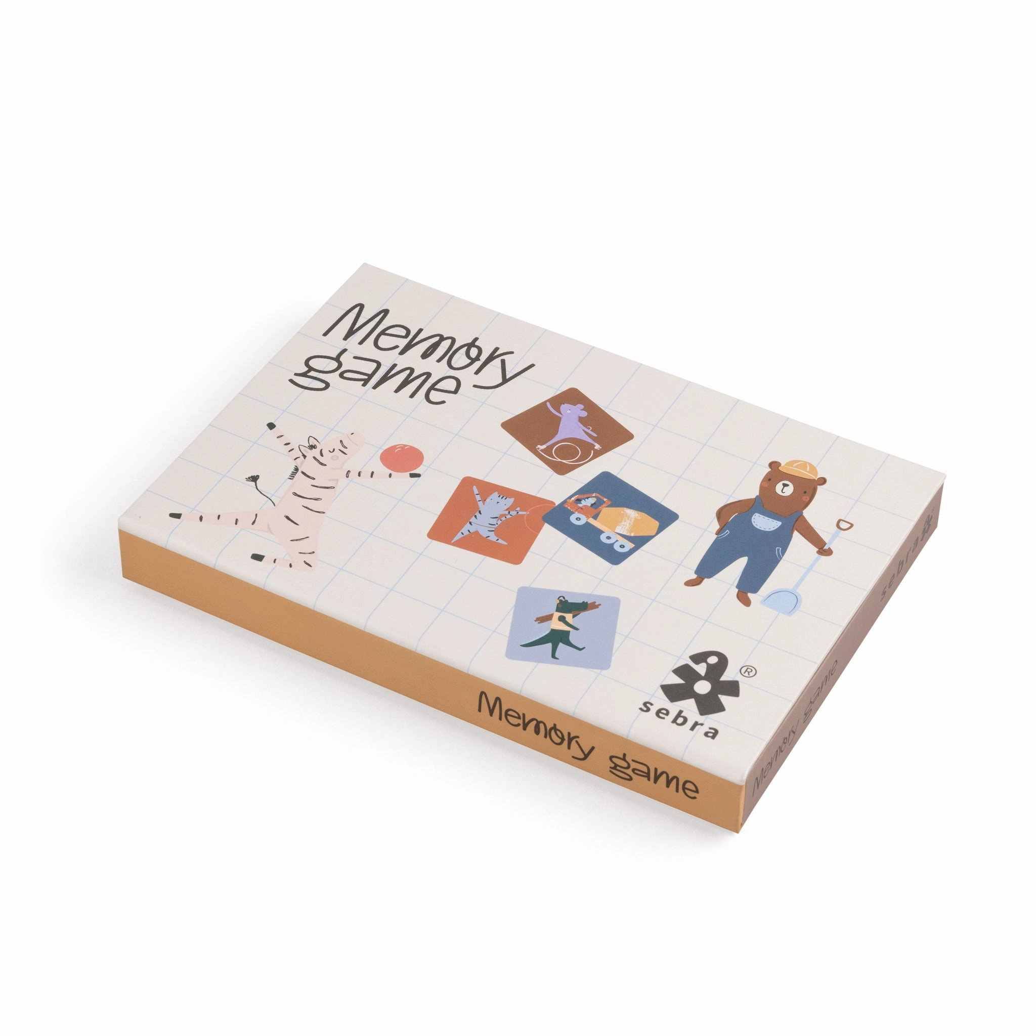 Babykids_Sebra Toys_Premium Quality Sebra, Memory Game, Toes/Builders