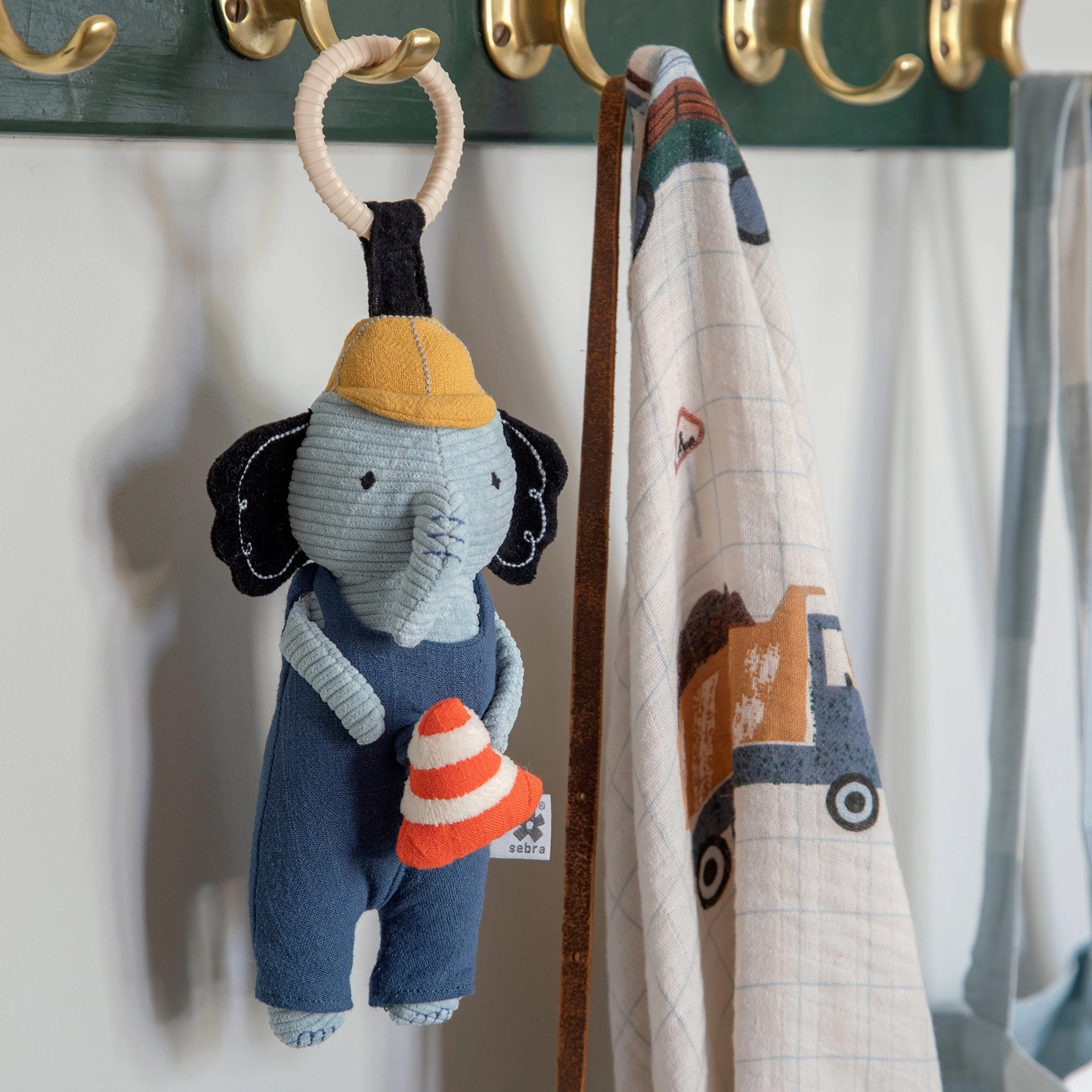Babykids_Sebra Toys_Premium Quality Sebra, Pull Toy Elephant