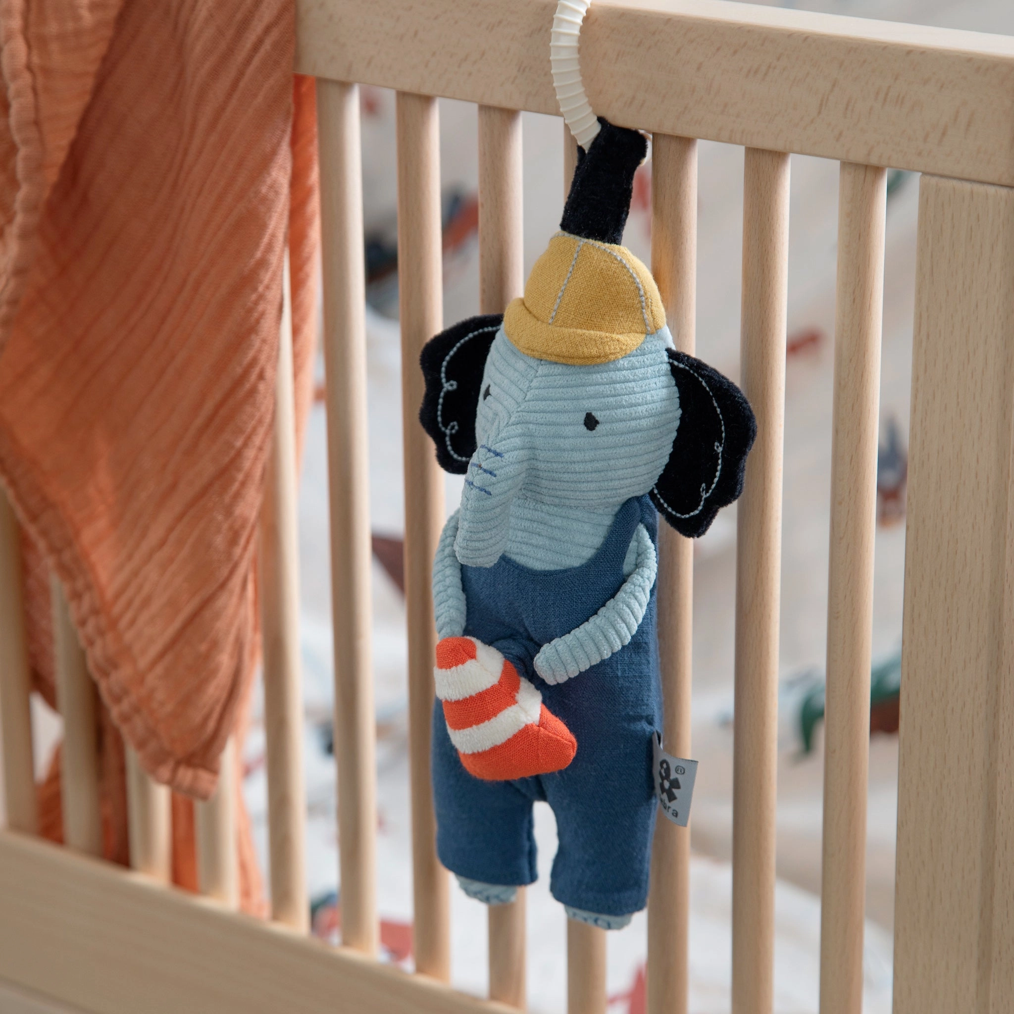 Babykids_Sebra Toys_Premium Quality Sebra, Pull Toy Elephant