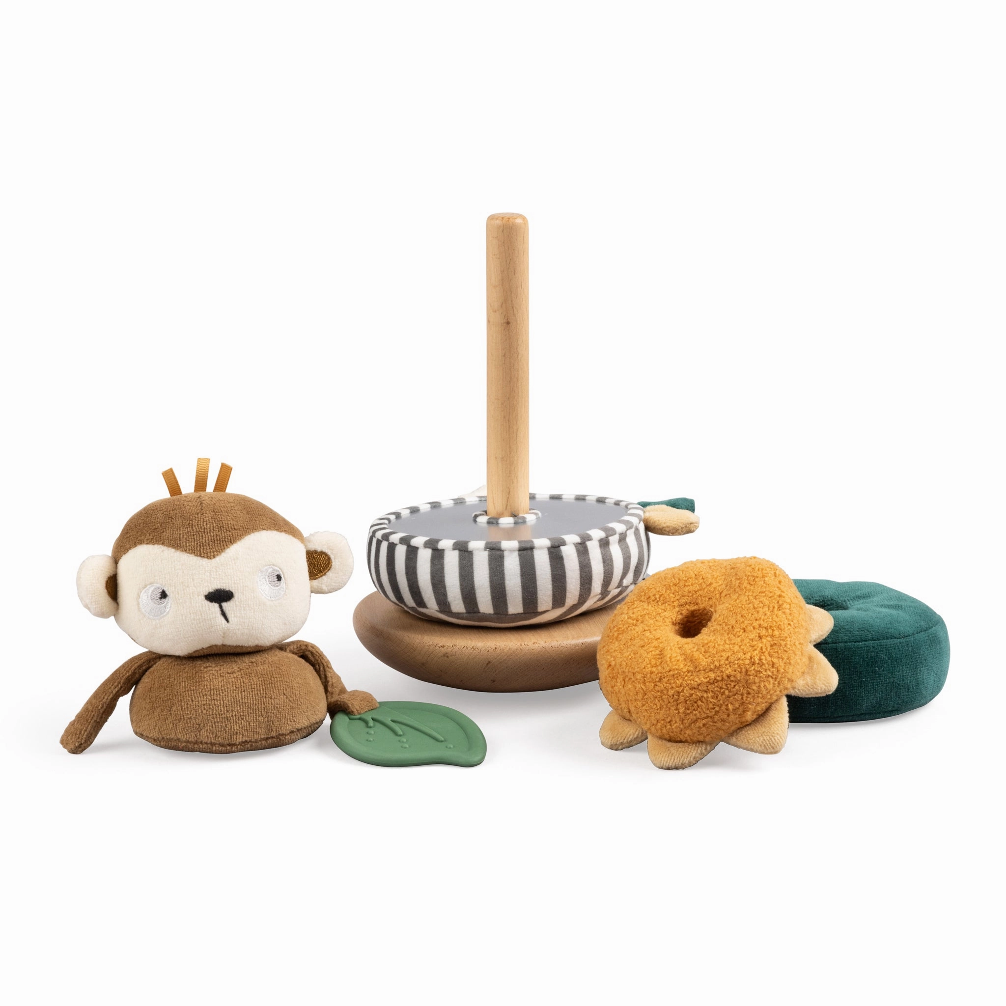 Babykids_Sebra Toys_Premium Quality Sebra, Stacking & Tilting Monkey