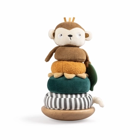 Babykids_Sebra Toys_Premium Quality Sebra, Stacking & Tilting Monkey