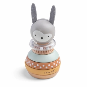 Babykids_Sebra Toys_Premium Quality Sebra, Stacking Rabbit, Woodland