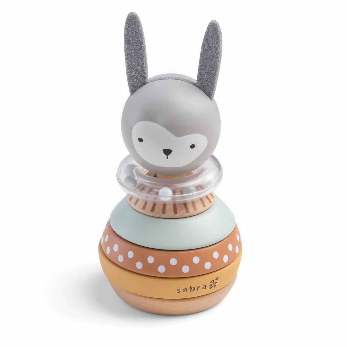 Babykids_Sebra Toys_Premium Quality Sebra, Stacking Rabbit, Woodland