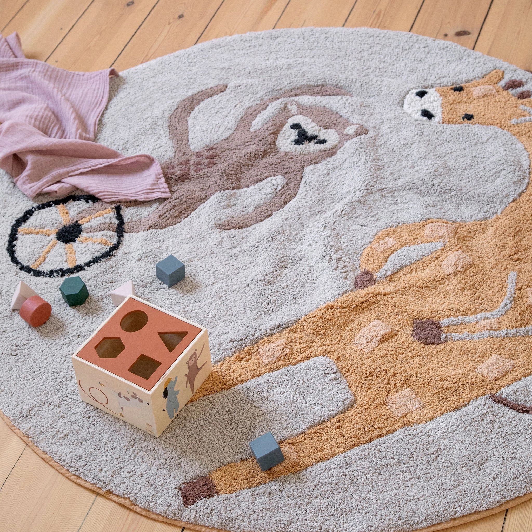 Babykids_Sebra Toys_Premium Quality Sebra, Toes/Builders Shape Sorter