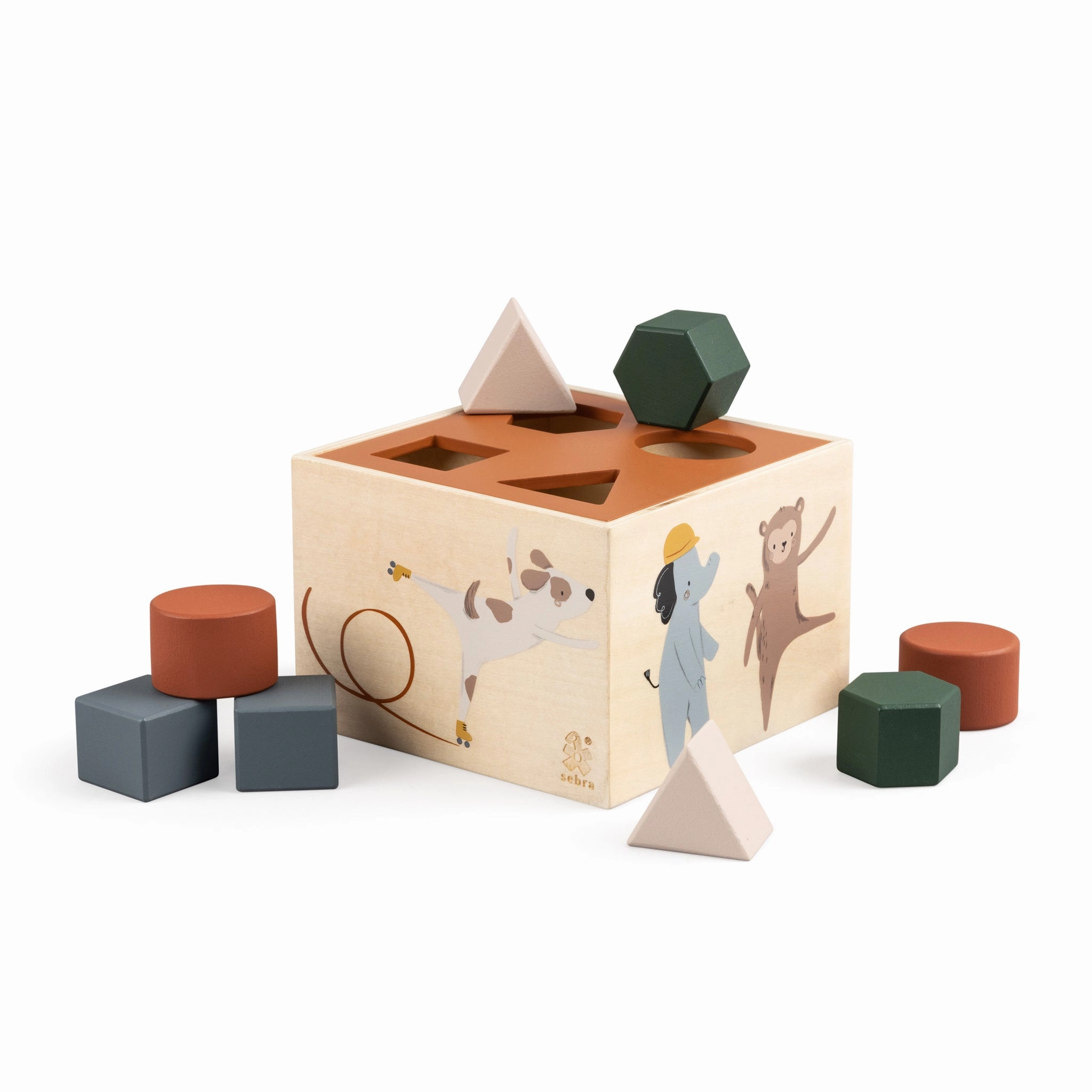 Babykids_Sebra Toys_Premium Quality Sebra, Toes/Builders Shape Sorter