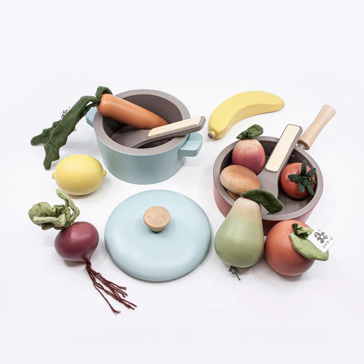 Babykids_Sebra Toys_Premium Quality Sebra, Wooden Fruits