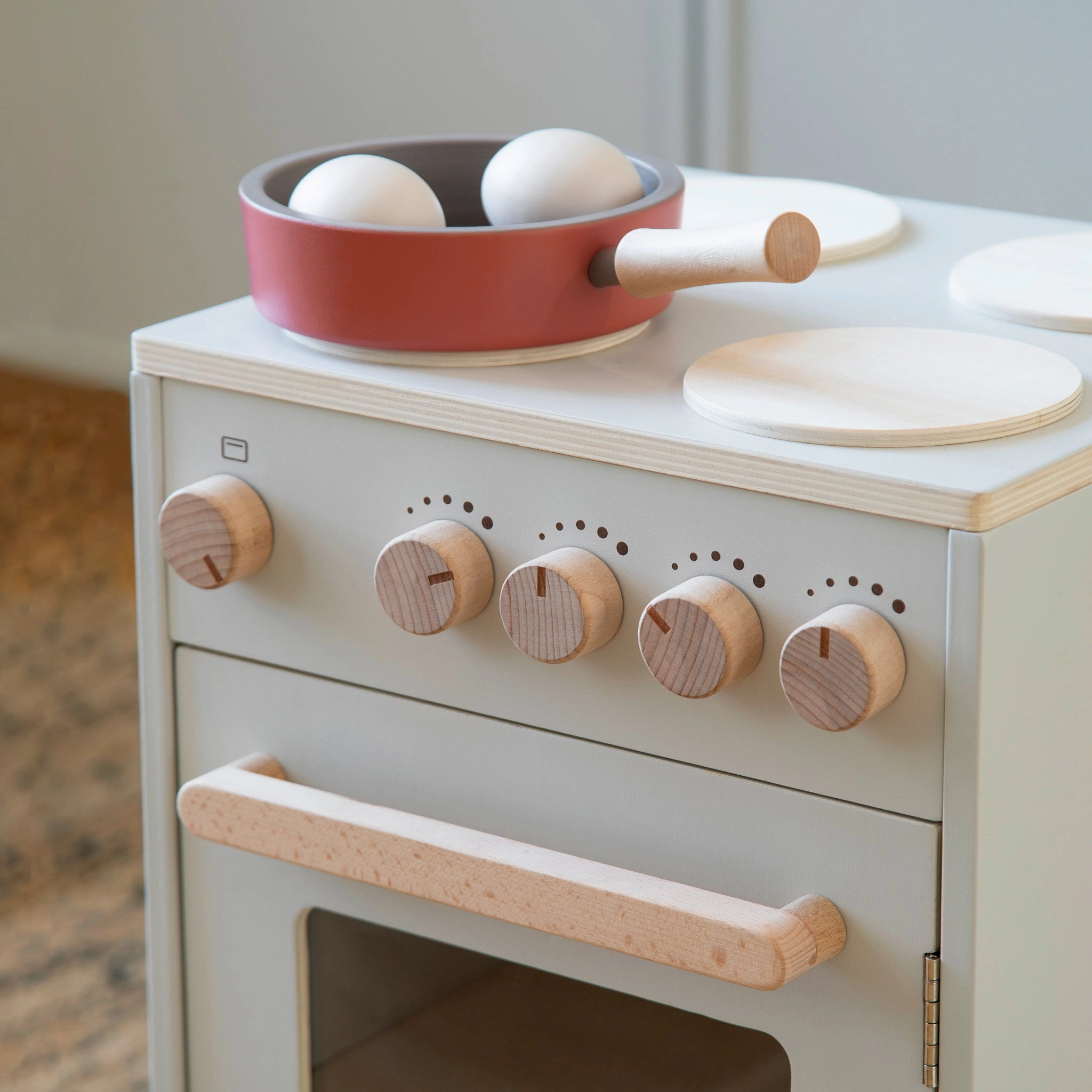 Babykids_Sebra Toys_Premium Quality Sebra, Wooden Play Kitchen Stove