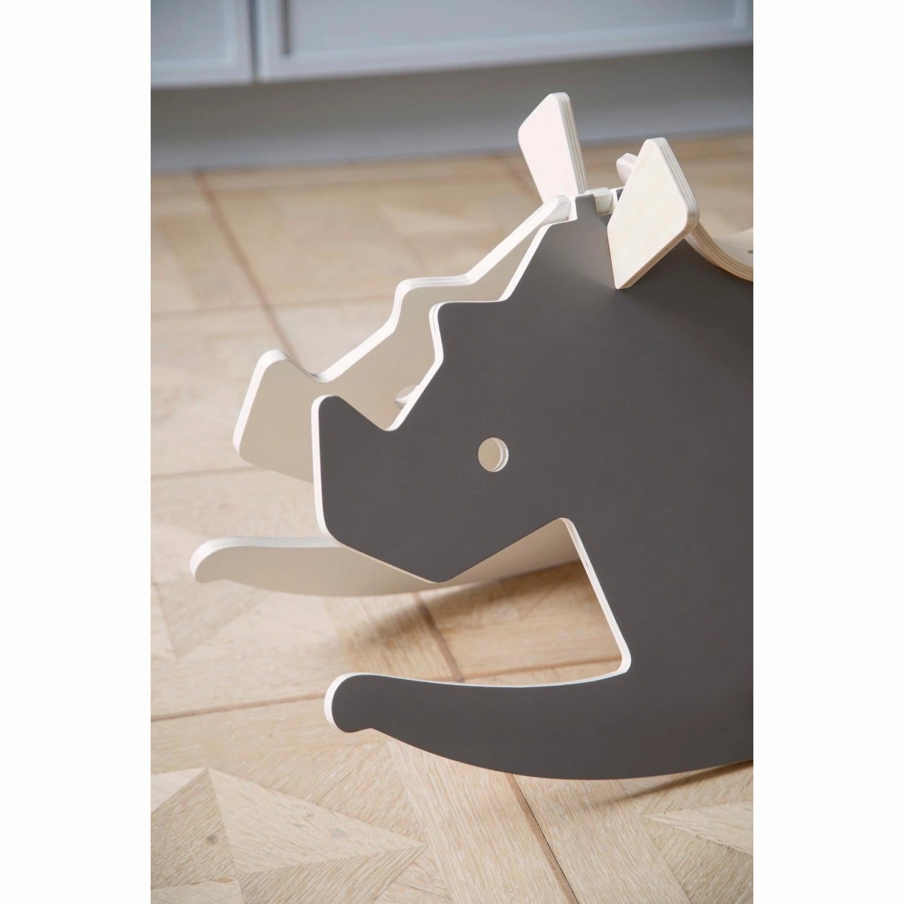 Babykids_Sebra Toys_Premium Quality Sebra, Wooden Rocker Rhino