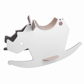 Babykids_Sebra Toys_Premium Quality Sebra, Wooden Rocker Rhino