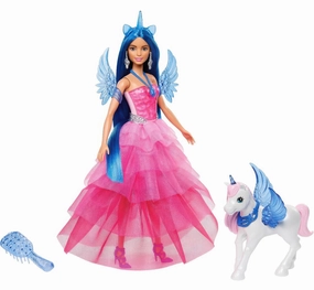 Barbie A Touch of Magic Fashion Doll with Winged Unicorn