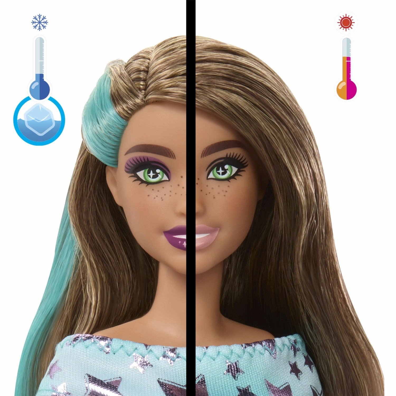 Barbie Party Unboxed Brunette Doll