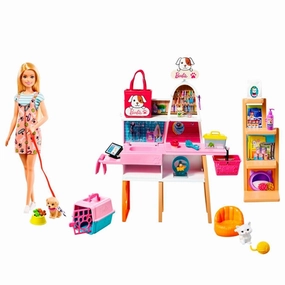 Barbie Pet Supply Store Doll and Playset