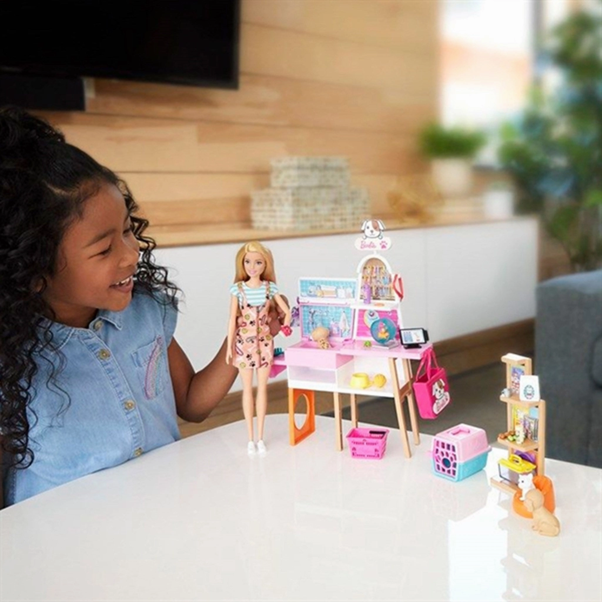 Barbie Pet Supply Store Doll and Playset
