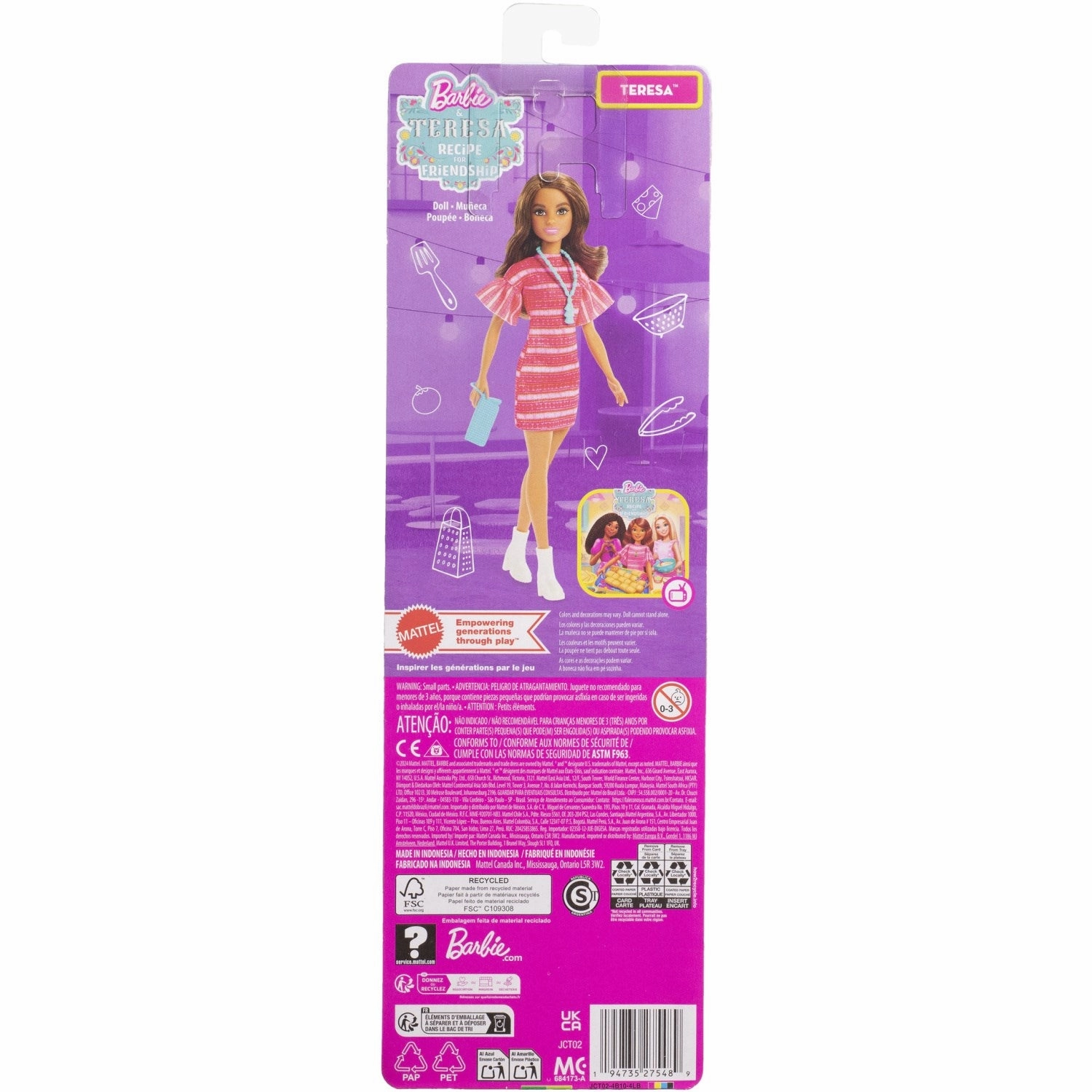 Barbie Recipe For Friendship Core Teresa