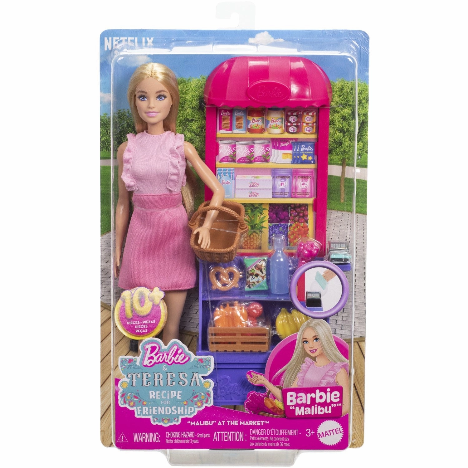Barbie Recipe For Friendship Malibu Shopping Set
