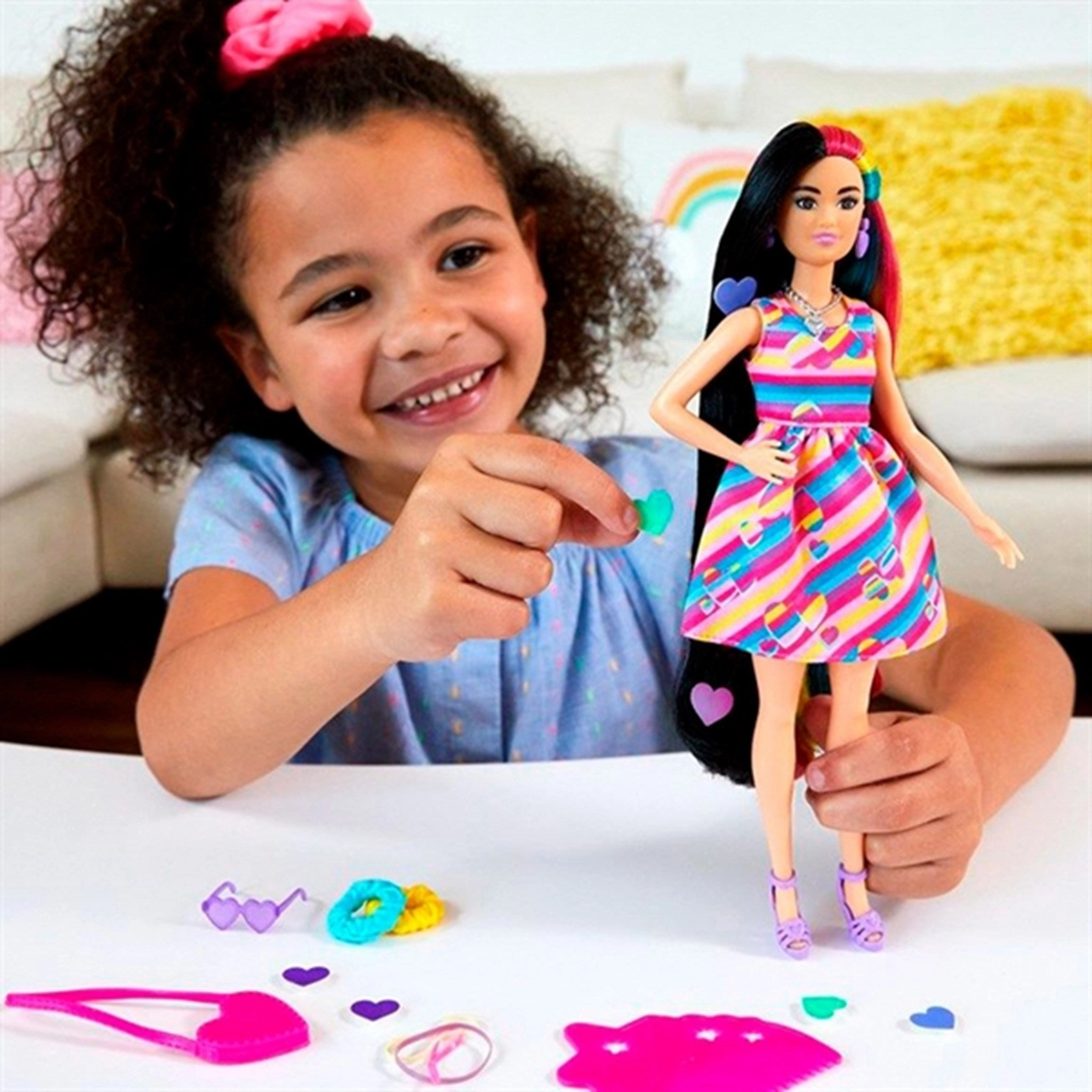 Barbie Totally Hair Hearts
