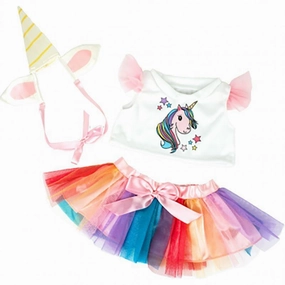 Be My Bear 20259 Unicorn Outfit for Doll 40cm