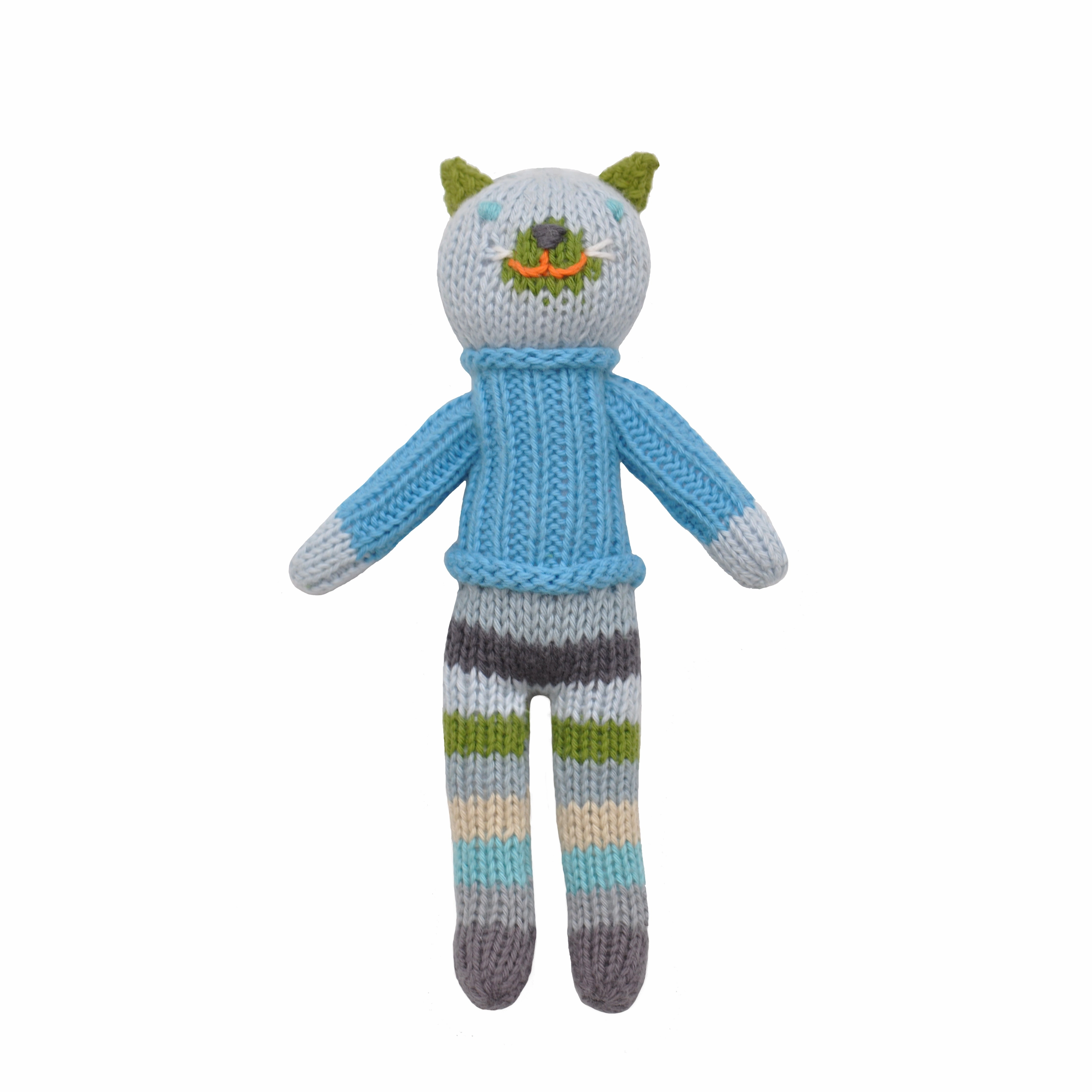 Blabla Kids School Book Boy Cat Rattle