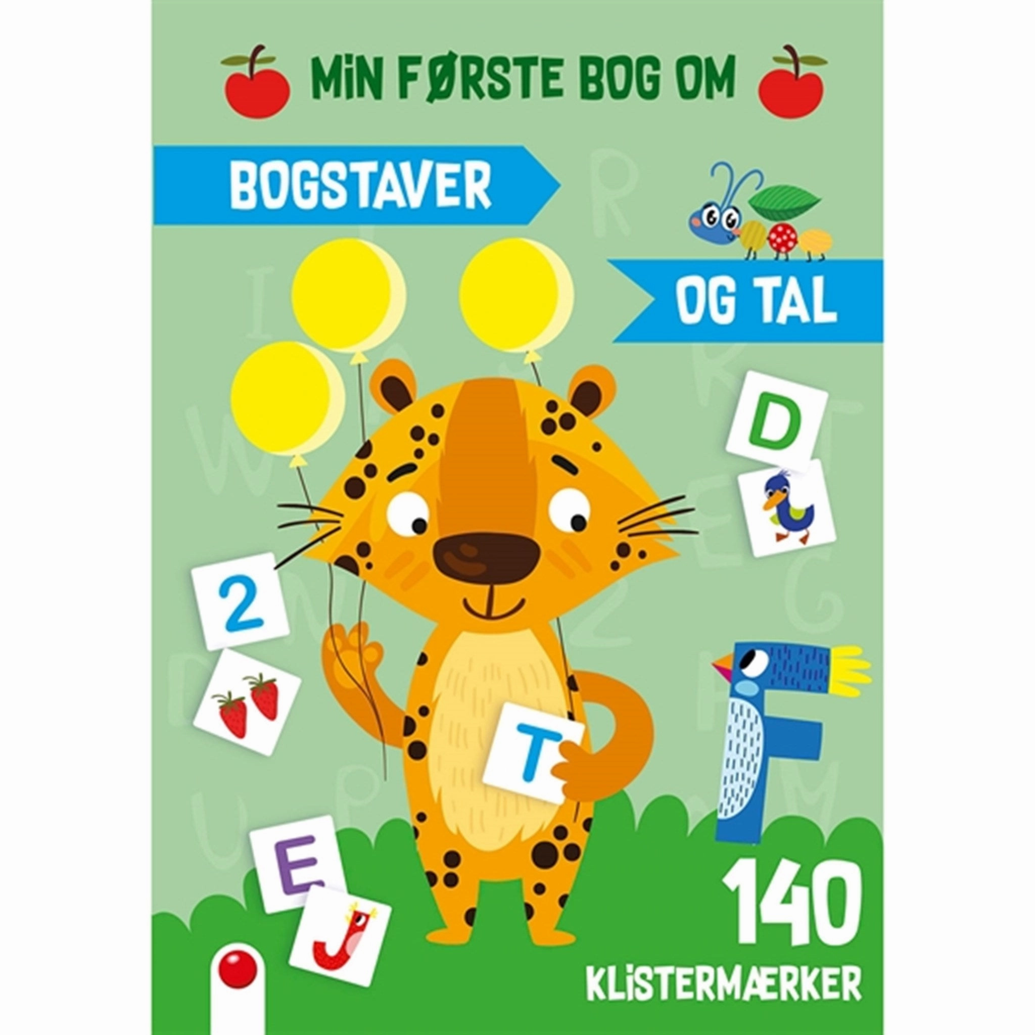 Bolden Min Frste Bog om Bogstaver og Tal - Tiger