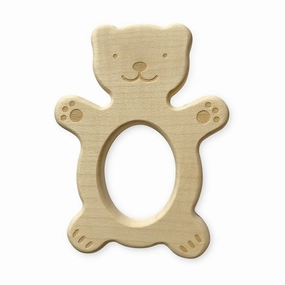 Briki Vroom Vroom Wooden Teether Bear
